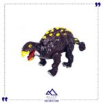 فیگور دایناسور اسباب بازی یوپلوسفالوس (Euoplocephalus)