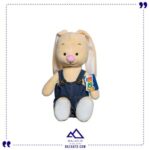 عروسک خرگوش لباس جین پسر یانیک