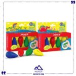 مداد شمعی کرایون دوکی 4 رنگ آریا