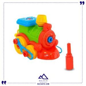 کوکی مکانیک قطار مجتمع اسباب بازی