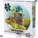 پازل-100-تکه-اتوبوس-حیوانات-هزارتو