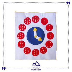 ساعت-کتاب-پارچه-ای